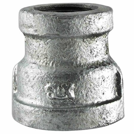SOUTHLAND PIPE NIPPL 311 RC-1218 COUPLING 1/2IN X 1/8IN GALVANIZED 501850